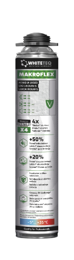 Montaaživaht Makroflex WhiteTeq Pro F 750ml pilt