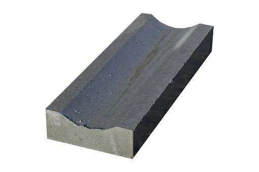 Vihmaveerenn Ikodor 485x185x70mm must pilt