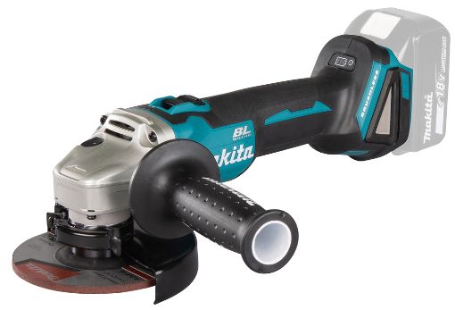 Akunurklihvija Makita DGA506Z 18V BL,125mm, pidur pilt