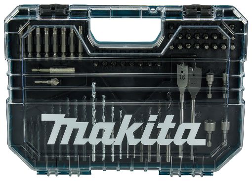 Puuride ja otsakute komplekt Makita 75-osaline pilt