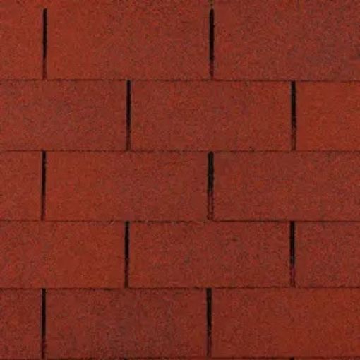 Bituumensindel Rock Trio punane 3m²/pk pilt