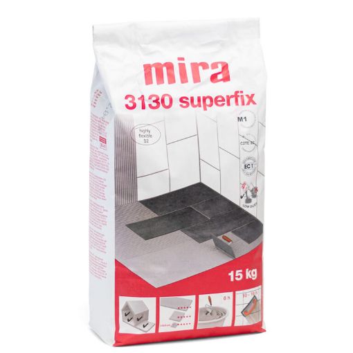 Plaatimissegu Mira 3130 superfix 15kg valge pilt