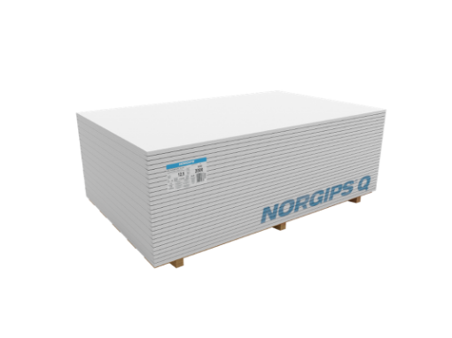 Kipsplaat standard Norgips Q GKB 12,5x1200x2400 AK pilt