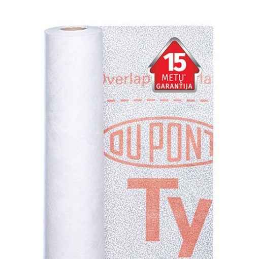 Katuse aluskate Tyvek Soft 2460B 1,5x50m 75m² pilt