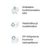 Aurutõkkekangas Tyvek AirGuard smart 1,5x50m 75m² pilt