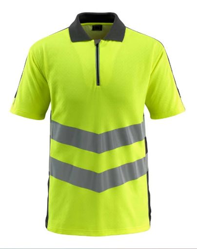 Polosärk Mascot Murton kõrgnähtav kollane/must XL pilt