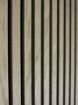 Ribipaneel Akustiline Tamm MDF Must VILT 10mm 2,4m pilt