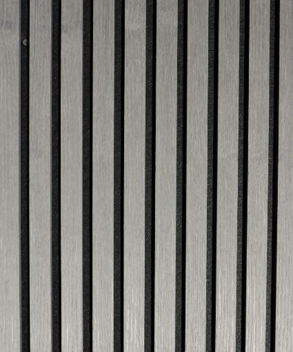 Ribipaneel Acoustic Dark Gray 60x297cm pilt
