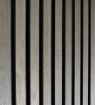 Ribipaneel Acoustic Dark Gray 60x297cm pilt