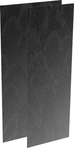 Dushinurga viimistlusplaat Wedi 6x1200x2500 Carbon black pilt