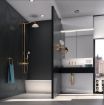 Dushinurga viimistlusplaat Wedi 6x1200x2500 Carbon black pilt