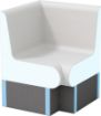 Pingi element Wedi Sanoasa Comoda 620x650x650 alus nurk pilt