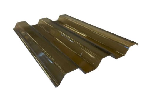 Trapetsplaat PC 76/18 1,2x1040x4000mm pronks pilt