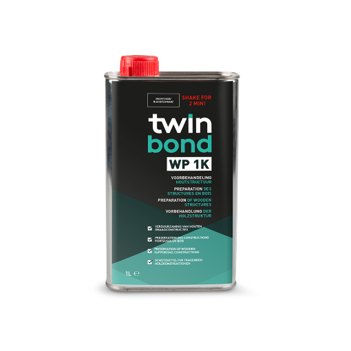 Krunt Twinbond puidule WP 1K 1l pilt