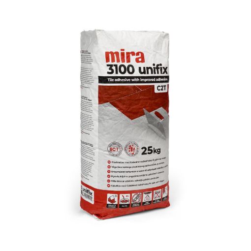 Plaatimissegu Mira 3100 unifix 25kg pilt