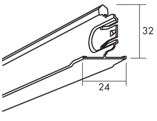 Ripplaeliist Ecophon TVL-120(26338102) pilt