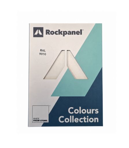 Arhitekti näidis fassaadiplaat Rockpanel Colours RAL9010 pilt