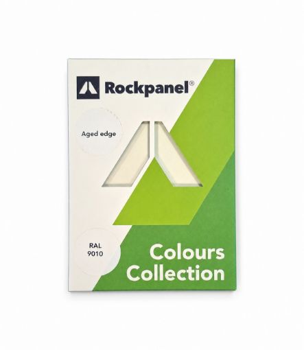 Arhitekti näidis Rockpanel Colours RAL9010 Aged edge pilt