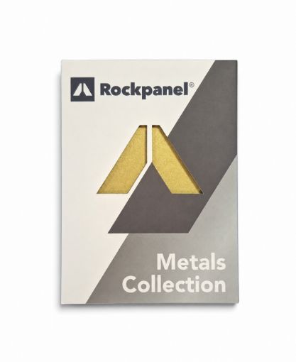 Arhitekti näidis Rockpanel Metals kuldne pilt