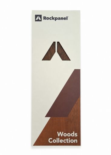 Arhitekti näidis Rockpanel Woods tume pruun pilt
