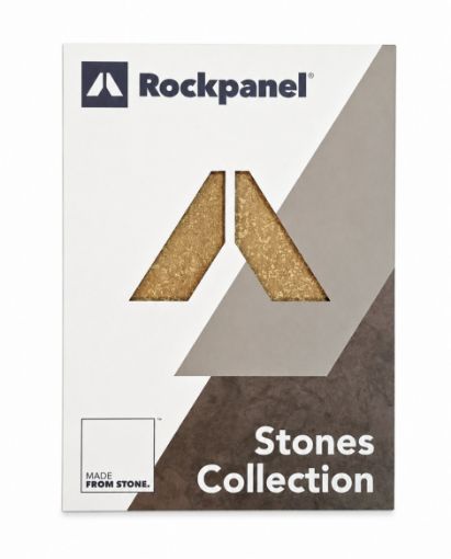 Arhitekti näidis Rockpanel Stones pruun pilt
