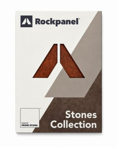 Arhitekti näidis Rockpanel Stones punane pilt