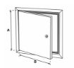 Hooldusluuk EXT Fassaadile 600x600 roostevaba pilt