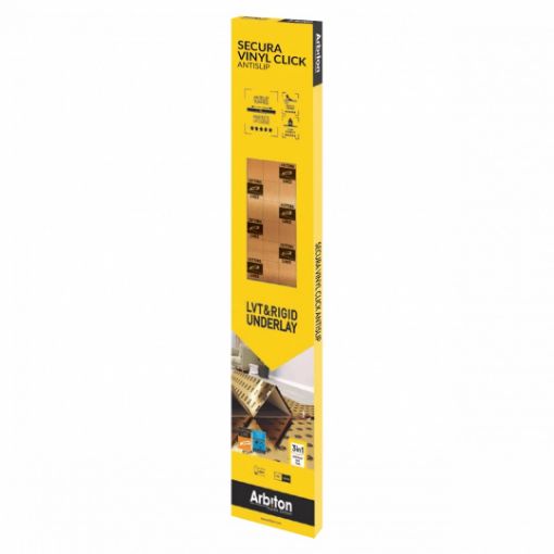 SPC alusvaip Arbiton Secura vinyl click antislip 6,25m²/pk pilt