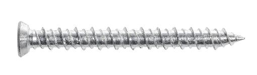 Betoonikruvi peitpea 7,5x112 tsink C2 100tk pilt