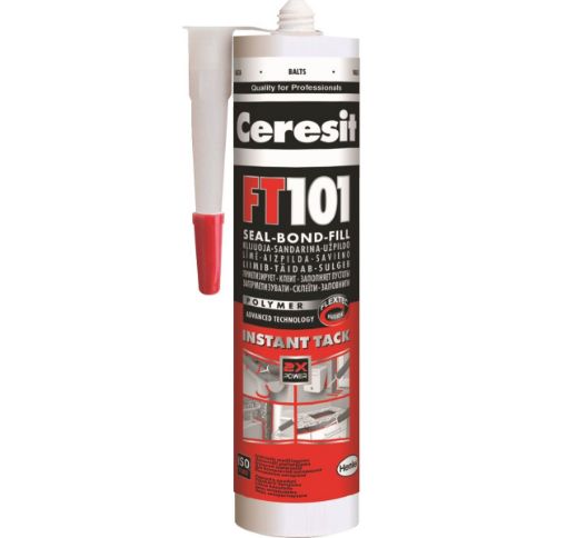 Liimhermeetik Ceresit FT101 280ml valge pilt