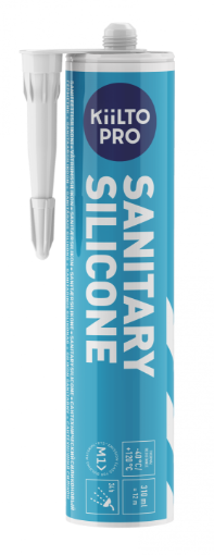 Sanitaarsilikoon Kiilto tumehall 44 310ml pilt