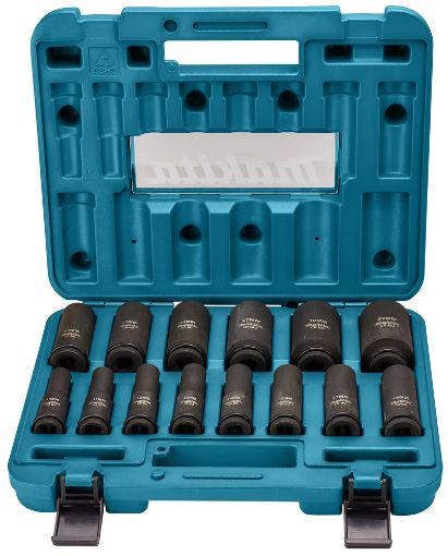 Löökpadrunite kompl. Makita 14-osaline B-52308 pilt