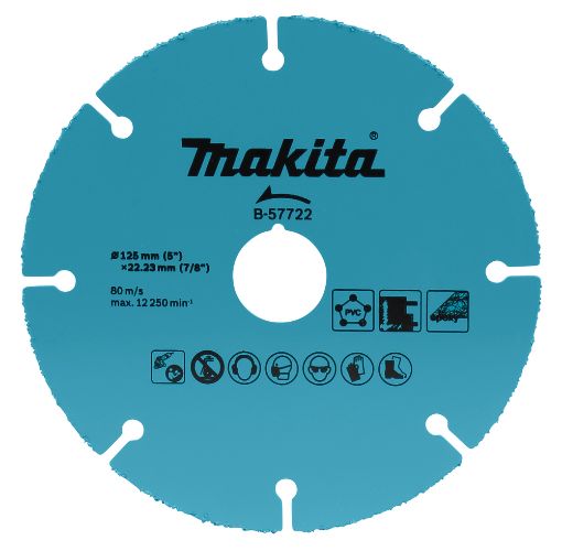 Lõikeketas Makita 125x2,0mm Volframkarbiit pilt