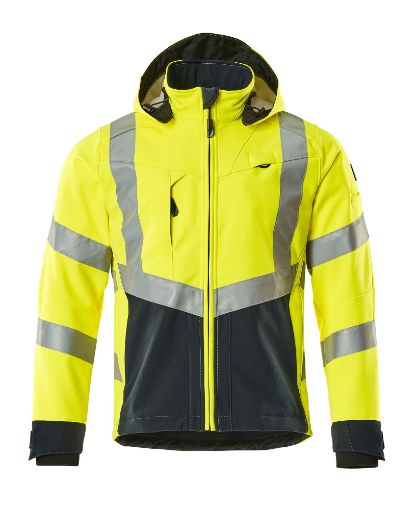 Softshell Mascot Blackpool kõrgnähtav kollane/sinine L pilt