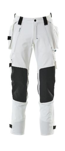 Püksid Mascot Advanced kevlar põlv stretch valge 82C46 pilt