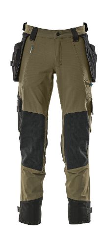 Püksid Mascot Advanced kevlar põlv stretch roheline 76C46 pilt