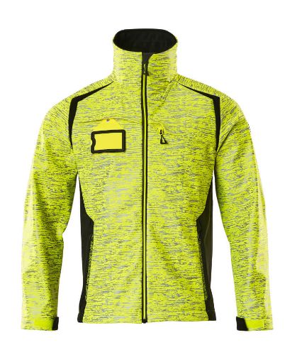 Softshell jope Mascot kõrgnähtav muster kollane/must M pilt