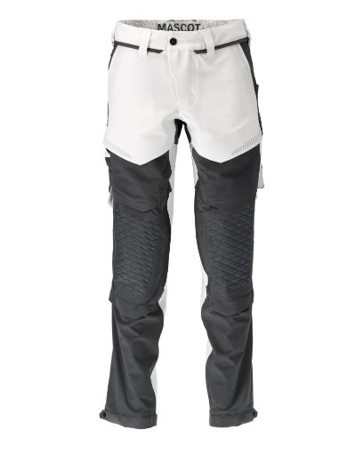 Püksid Mascot Customized Cordura stretch valge/hall 82C52 pilt