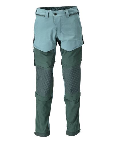 Püksid Mascot Customized Cordura stretch hele/tume roheline pilt