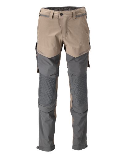 Püksid Mascot Customized Cordura stretch pruun/hall 82C50 pilt