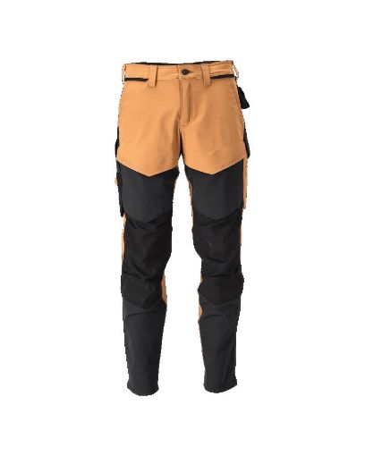 Püksid Mascot Customized stretch pruun/must 82C52 pilt