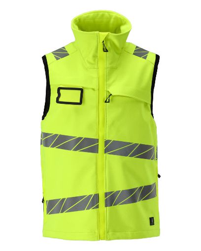 Vest softshell Mascot Grimsby kõrgnähtav kollane XL pilt