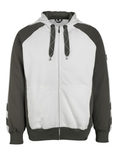 Pusa Mascot Unique Wiesbaden kapuuts valge/hall L pilt