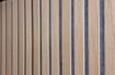 Ribipaneel akustiline hall vilt nat. tamme spoon 600x2970mm pilt