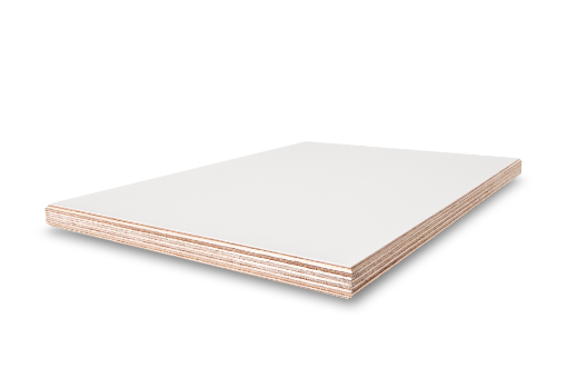 Vineer melamiin 12x1250x2500 kask White pilt
