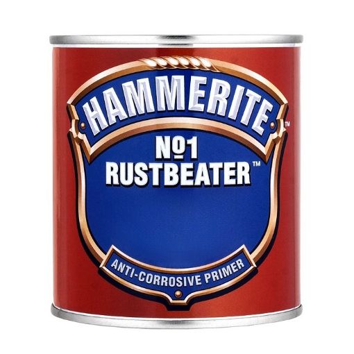 Metallikruntvärv Hammerite Rustbeater brown 0,5l pilt