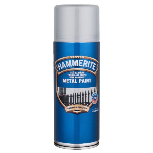 Metallivärv Hammerite Smooth white 0,4l aerosool pilt