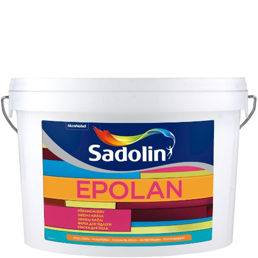 Põrandavärv Sadolin Epolan valge BW 5l pilt
