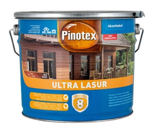Puidukaitsevahend Pinotex Ultra Lasur varsakabi 10l pilt