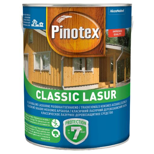 Puidukaitsevahend Pinotex Classic Lasur pähkel 3l pilt